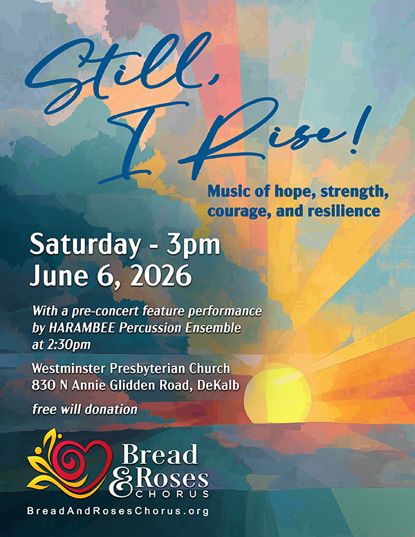 FINAL 2 June 2026 poster web Still I Rise concert poster