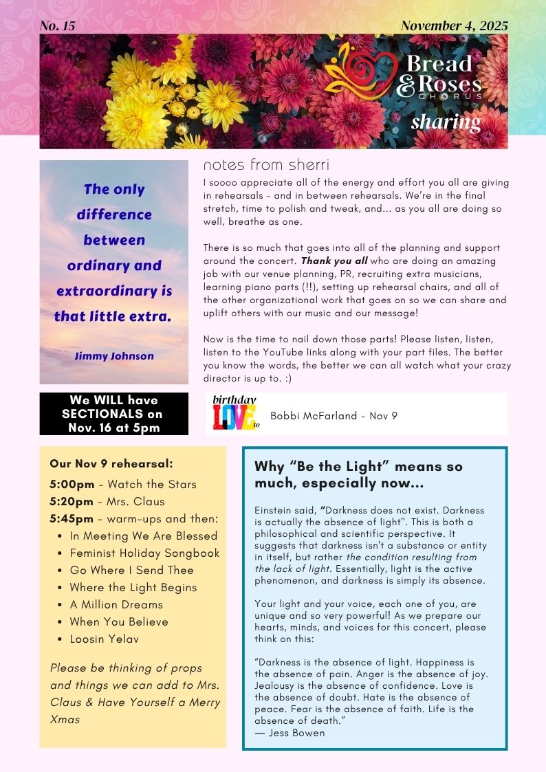 B&R Newsletter, Issue 15