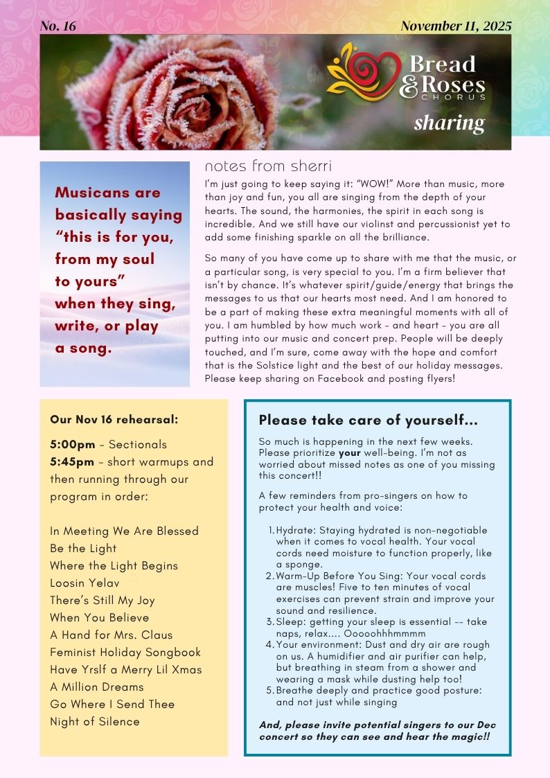 B&R Newsletter Issue 16