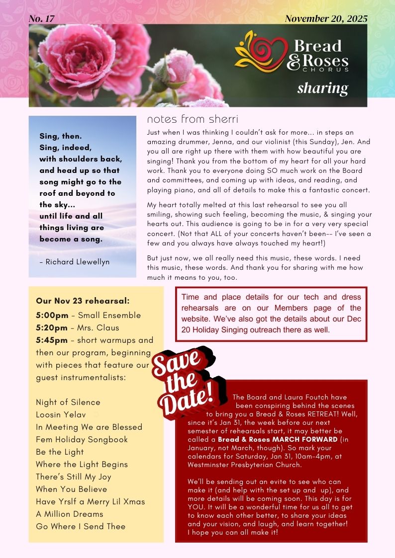 B&R Newsletter Issue 16