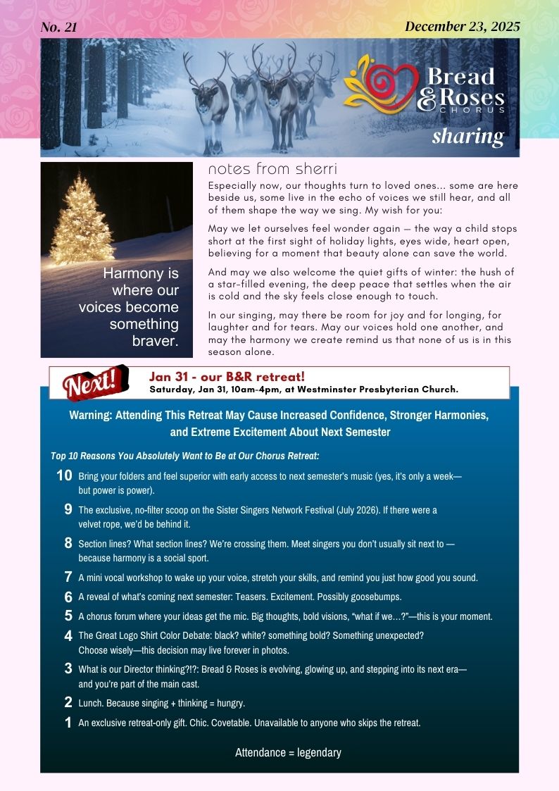 B&R Newsletter Issue 21