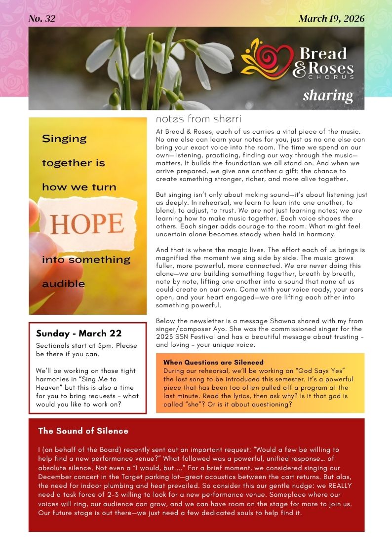 B&R Newsletter 26